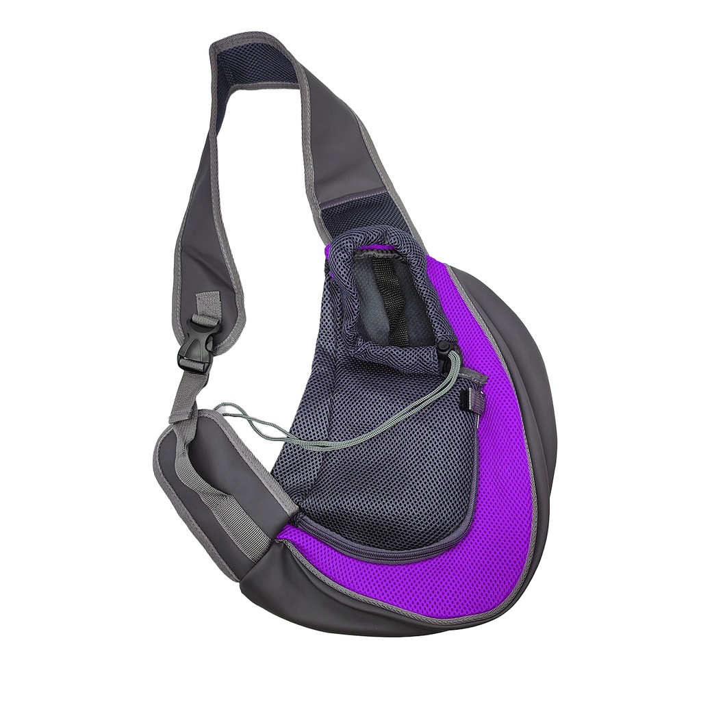 MOCHILA BANDOLERA MASCOTAS 42x26x30CM