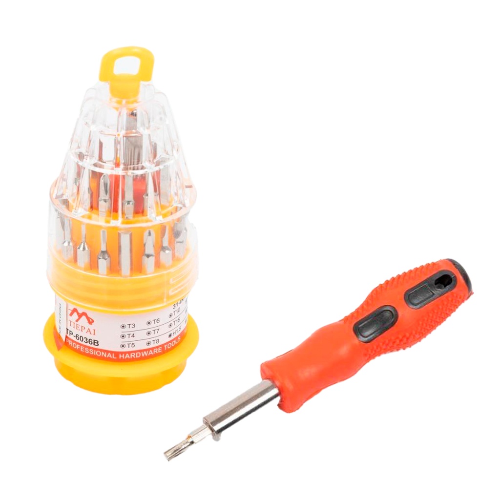 JGO DESTORNILLADOR X31 PUNTAS