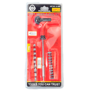 JUEGO LLAVE T 25 PIEZAS