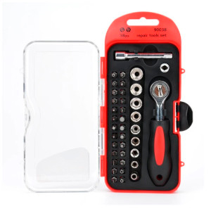 JUEGO LLAVE TUBOS 38PCS