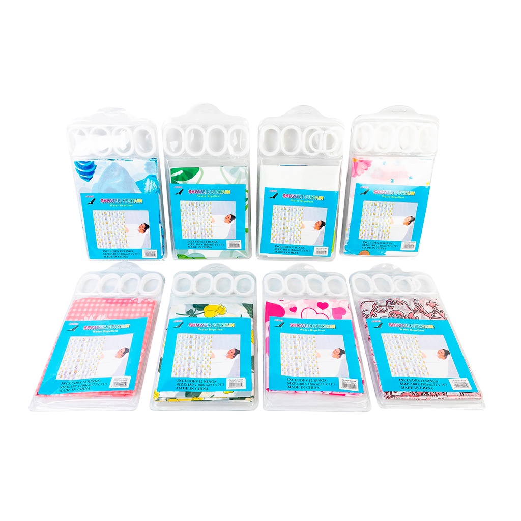 CORTINA DE BAÑO 1.80 X 1.80