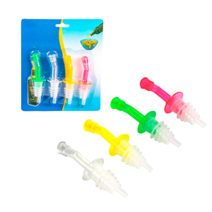SET PICO DE BOTELLA X4PC 9.5CM