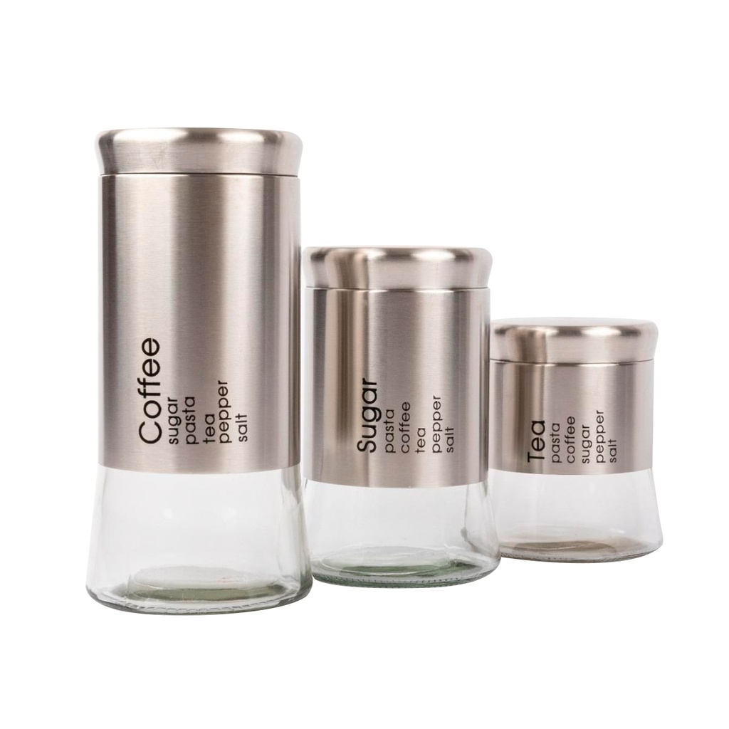 TARRO VIDRIO X3PC 13-17-23.5CM