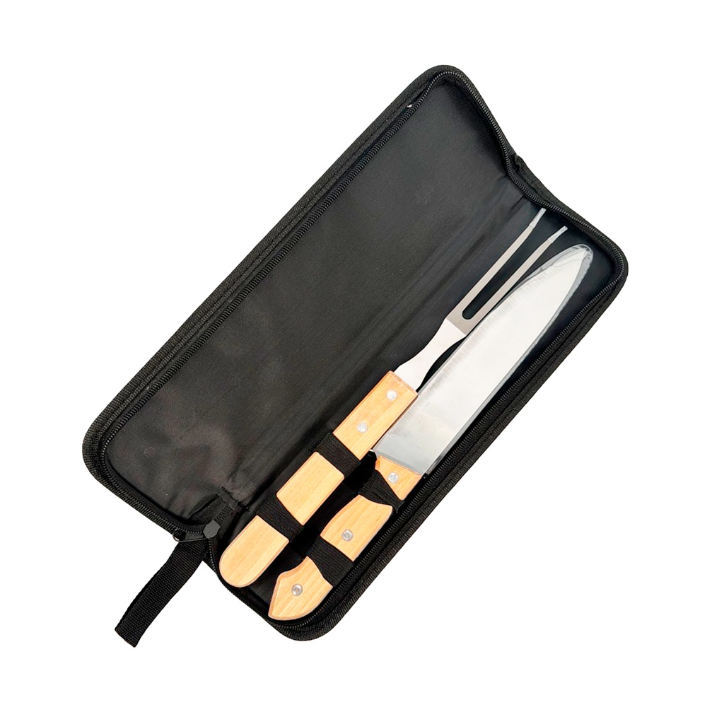 JUEGO ASADO 2PCS CON ESTUCHE