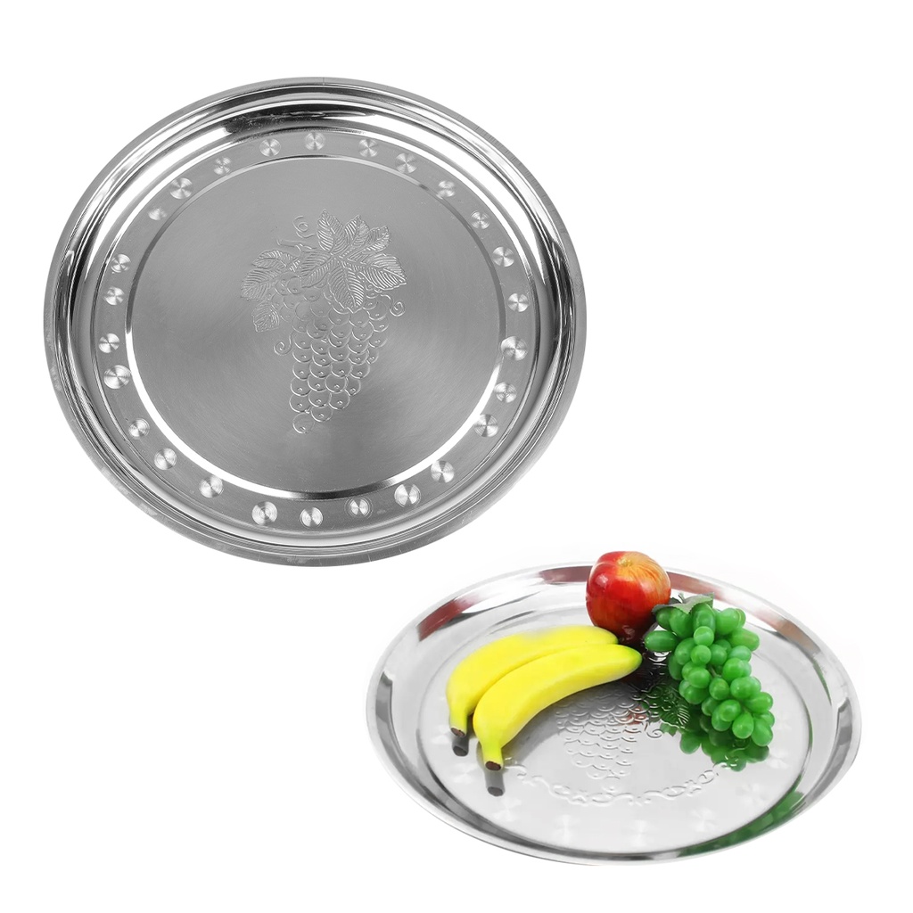 PACK BANDEJA REDOND 33CM X5