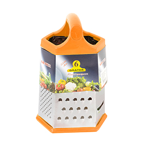 PACK RALLADOR HEXAGONAL 25x13CM X5