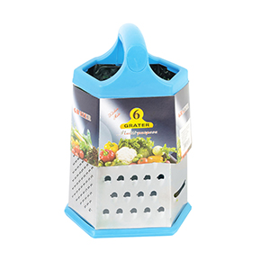 PACK RALLADOR HEXAGONAL 25x13CM X5