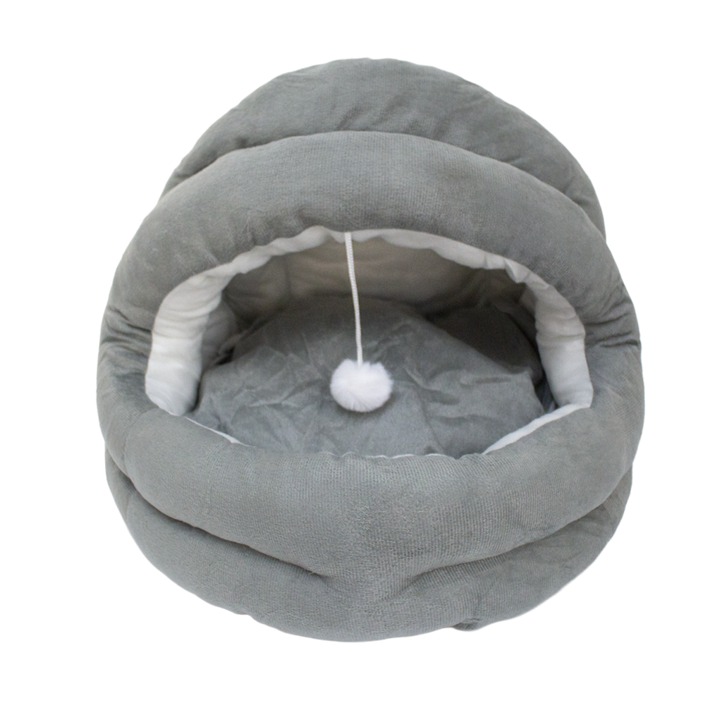 Cama Mascota con Pompom 45x45x38 cm