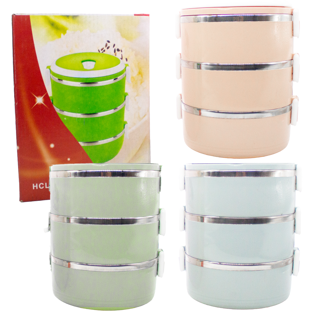 VIANDA TERMICA 3 PISOS