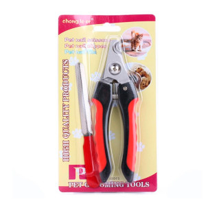 [13016RO-UY] ALICATE CORTA UÑA CON LIMA 16CM