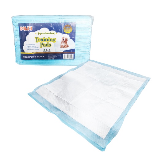 [13159BL-UY] ALFOMBRA SANITARIA DESCARTABLE 60x90CM 20PCS