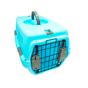 [13033AZ-UY] JAULA TRANSPORTADORA 46X29CM