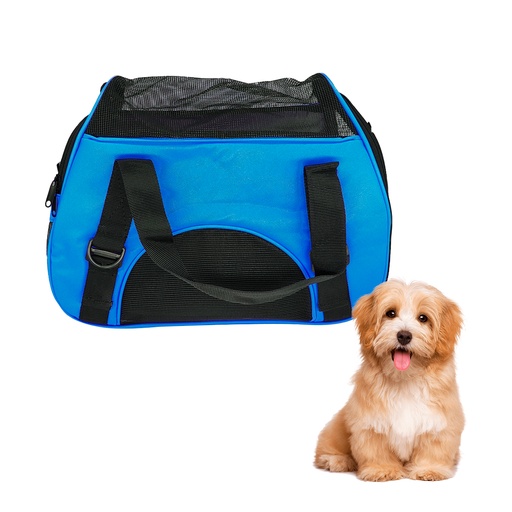 [13142AZ-UY] BOLSO TRANSPORTADOR GATO/PERRO