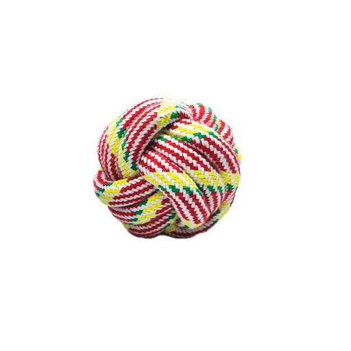 [13167RO-UY] PELOTA TRENZADA DE TELA