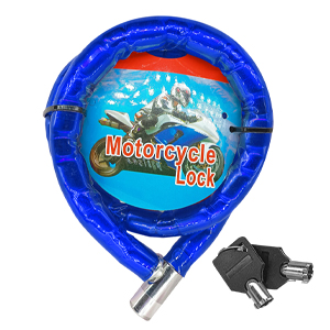 [10059AZ-UY] LINGA SEGURIDAD 1 MTS + 2 LLAVES