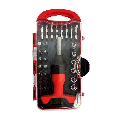 [10122RO-UY] JUEGO LLAVE TUBOS 25PCS