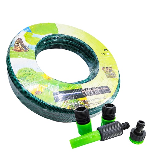 [10116VE-UY] MANGUERA CON SET DE PICOS 15MT