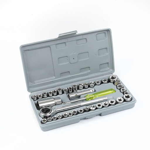 [10019GR-UY] LLAVE TUBO 40PCS