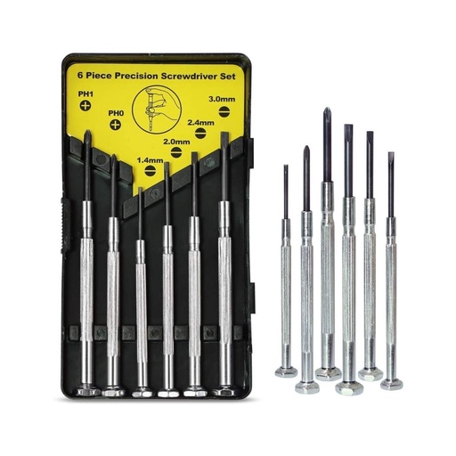 [10038NEPK-UY] PACK SET DESTORNILLADOR PRECISIÓN X6 X10