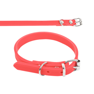 [13092ROPK-UY] PACK COLLAR P/MASCOTA GOMA 1X30CM X10