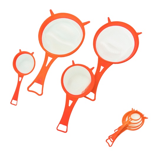 [0478 ROPK-UY] PACK COLADOR X4 PLÁSTICO X10