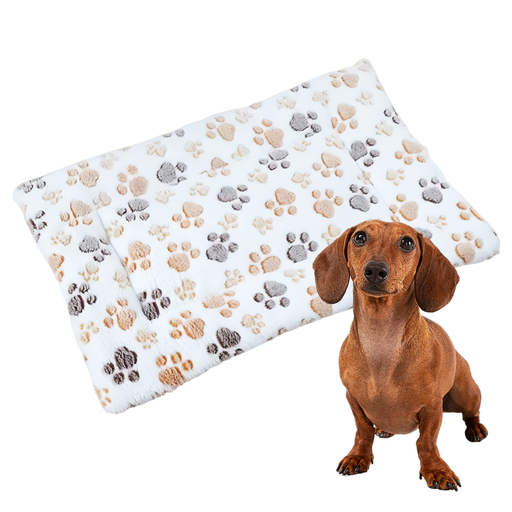 [13194 SR] Alfombra Frazada de Polar y Corderito 70 x 100 cm